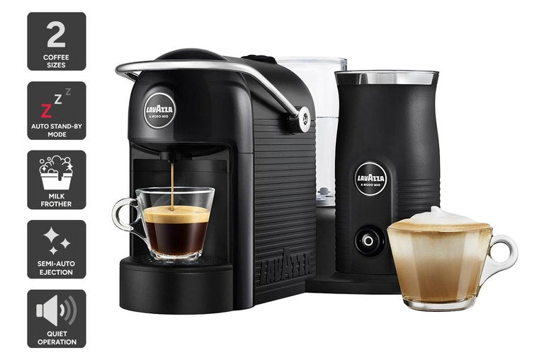 Lavazza A Modo Mio Jolie & Milk Evo Capsule Coffee Machine (Black)