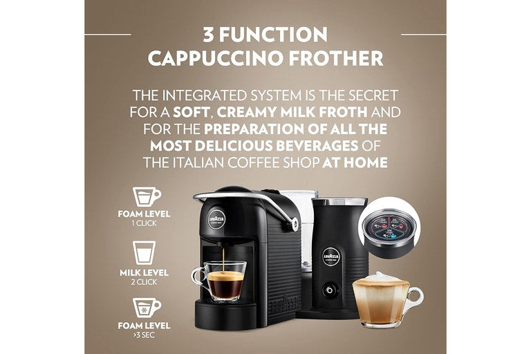 Lavazza A Modo Mio Jolie & Milk Evo Capsule Coffee Machine (Black)