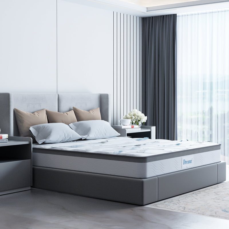 Verona 25cm Top Pocket Spring Medium Firm Premium Foam Mattress - King