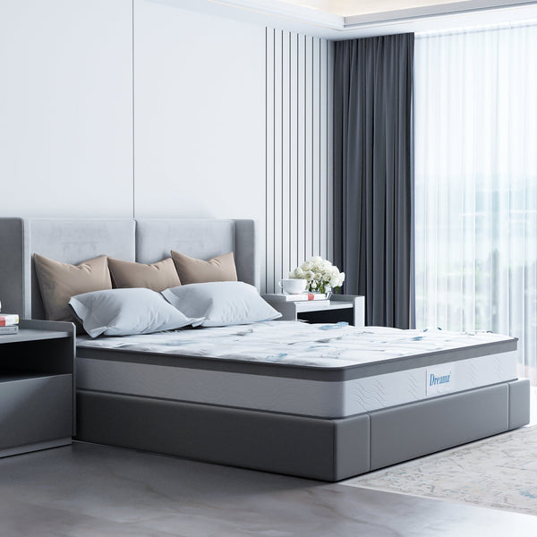 Verona 25cm Top Pocket Spring Medium Firm Premium Foam Mattress - Queen