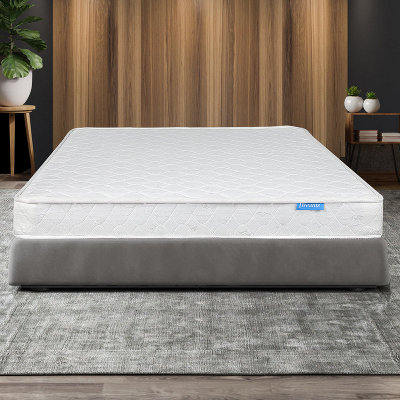 Zera 13cm Mattress Spring Coil Bonnell Sleep Foam Medium Firm - Queen