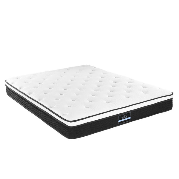 Siena 21cm Thick Euro Top Spring Mattress - King