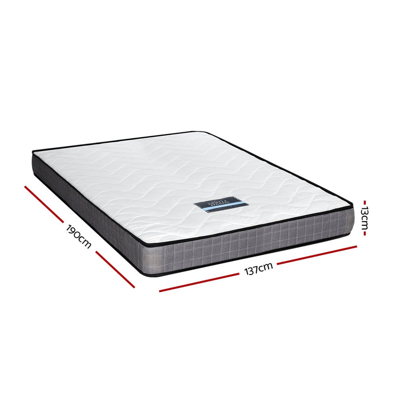 Clement 13cm Tight Top Bonnell Spring Mattress Medium Firm - Double