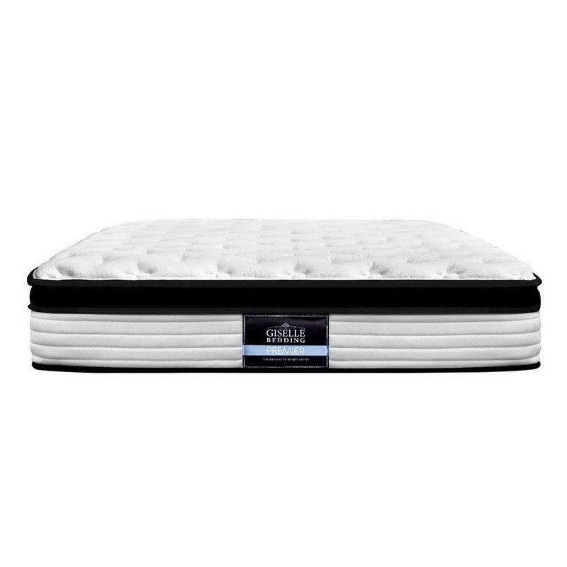 Panama 31cm Thick Euro Top Pocket Spring Mattress - Queen