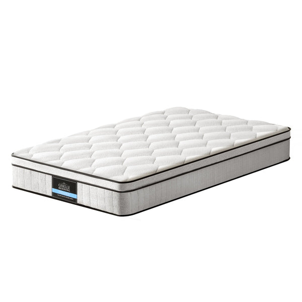 Mireya 22cm Thick Euro Top Pocket Spring Mattress - Single