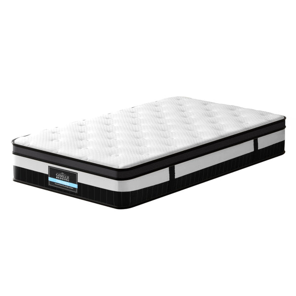 Saffira 30cm Thick Euro Top Pocket Spring Mattress - Single