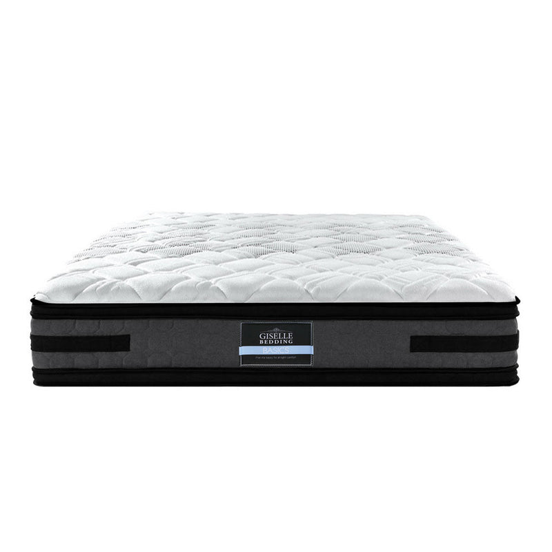 Alva 36cm Thick Euro Top Cool Gel Pocket Spring Mattress - Double