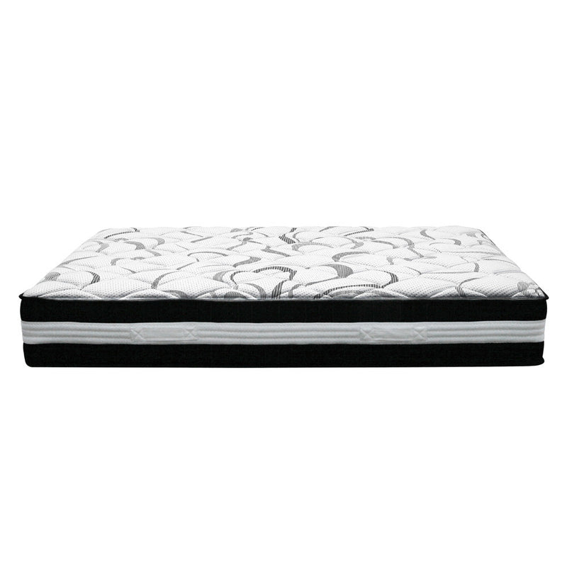 Messina 30cm Thick Euro Top Pocket Spring Mattress - Queen