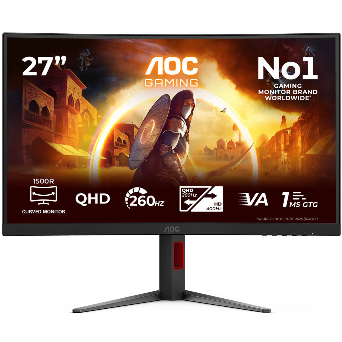 AOC CQ27G4Z2 27" QHD Curved Gaming Monitor