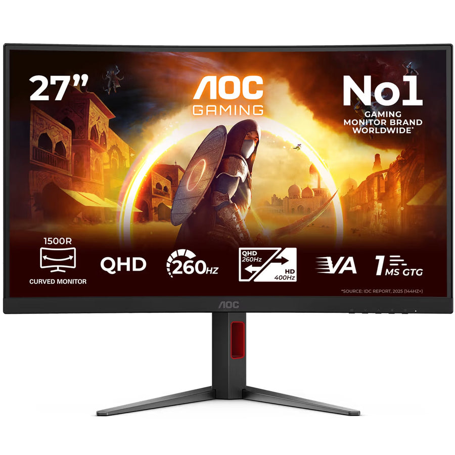 AOC CQ27G4Z2 27" QHD Curved Gaming Monitor