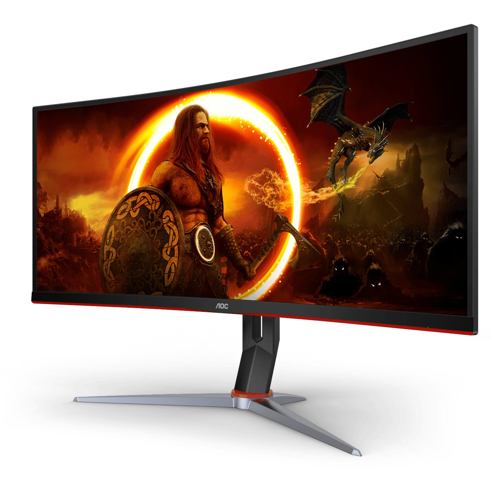 AOC CU34G2XP 34" WQHD 180Hz Curved Ultrawide Gaming Monitor