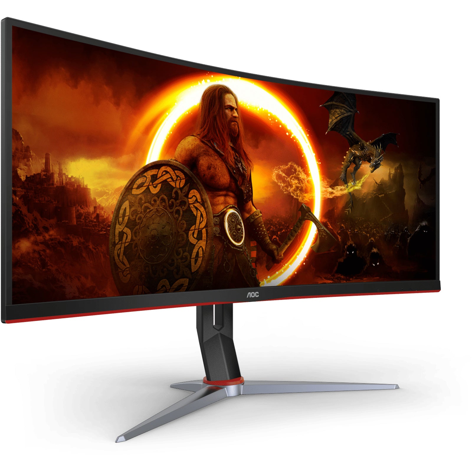 AOC CU34G2XP 34" WQHD 180Hz Curved Ultrawide Gaming Monitor