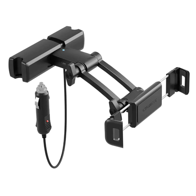 Cygnett CY4104ACCAR Cargo III Pro Adjustable In-Car Tablet Mount + USB