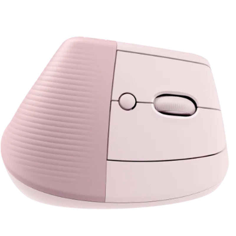 Logitech Lift Vertical Ergonomic Wireless Mouse - Rose