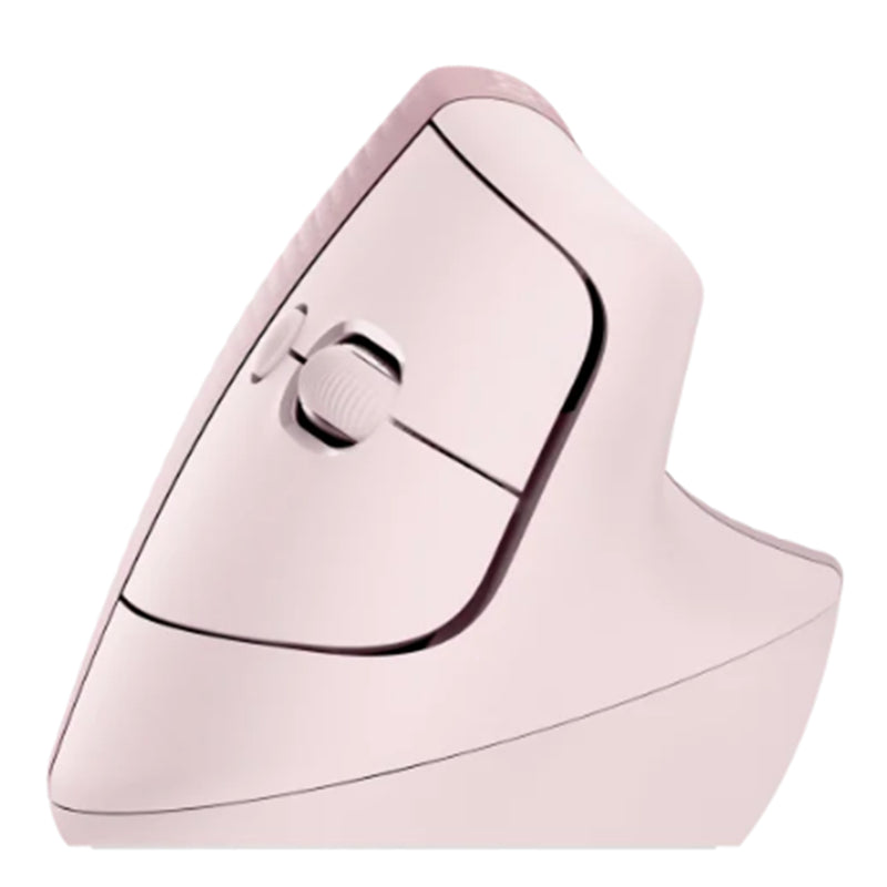 Logitech Lift Vertical Ergonomic Wireless Mouse - Rose