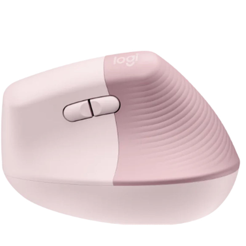 Logitech Lift Vertical Ergonomic Wireless Mouse - Rose