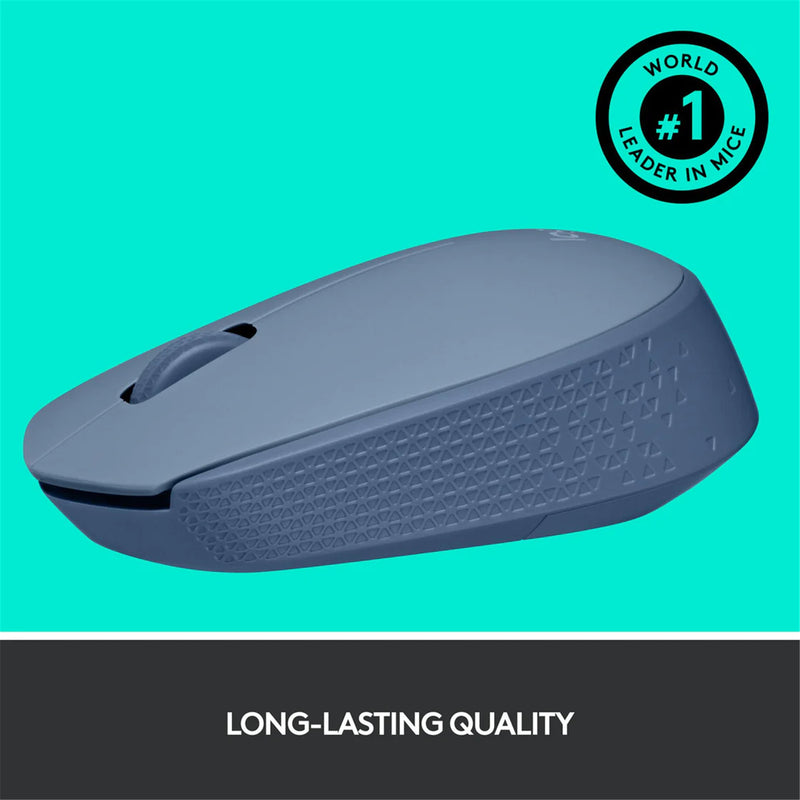 Logitech M171 Wireless Mouse - Blue Grey