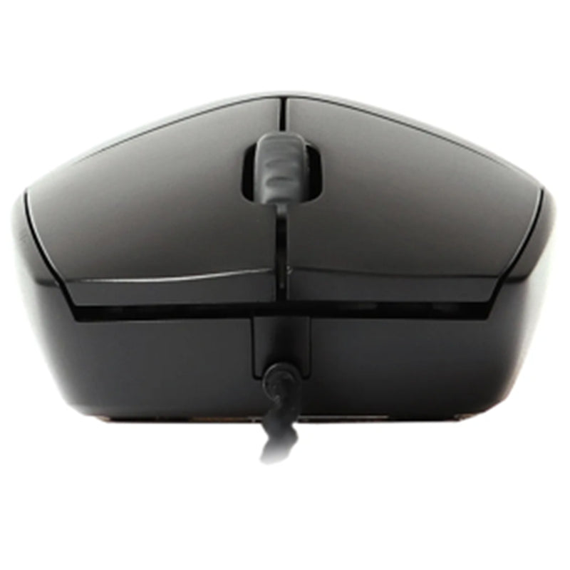 Rapoo N100 Wired Optical Ambidextrous USB Mouse - Black