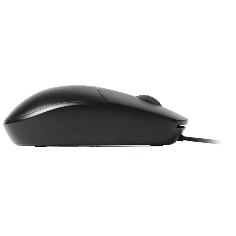 Rapoo N100 Wired Optical Ambidextrous USB Mouse - Black