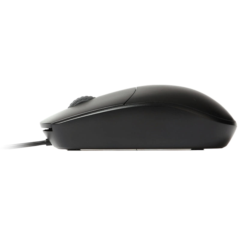 Rapoo N100 Wired Optical Ambidextrous USB Mouse - Black