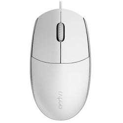 Rapoo N100WHITE N100 Wired Mouse - White