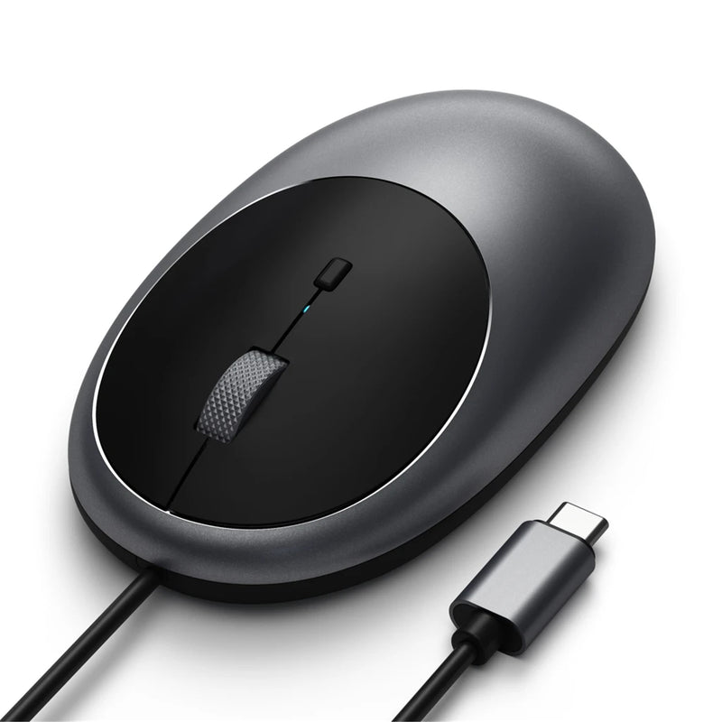 SATECHI C1 USB-C Wired Mouse - Space Grey