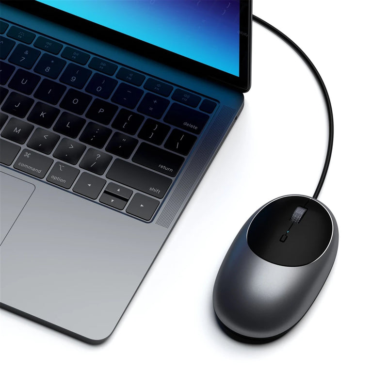 SATECHI C1 USB-C Wired Mouse - Space Grey