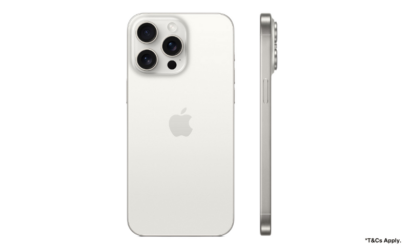 Apple iPhone 15 Pro Max 256GB (White Titanium) - Layaway AU