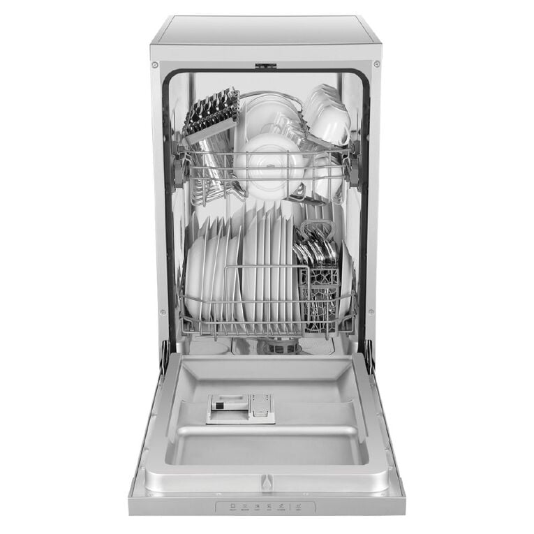 Haier 45cm 300 Series Freestanding Dishwasher - Satina