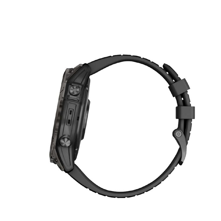Garmin epix Pro (Gen 2) - Sapphire Edition, 51 mm, Carbon Gray DLC Titanium with Black Band