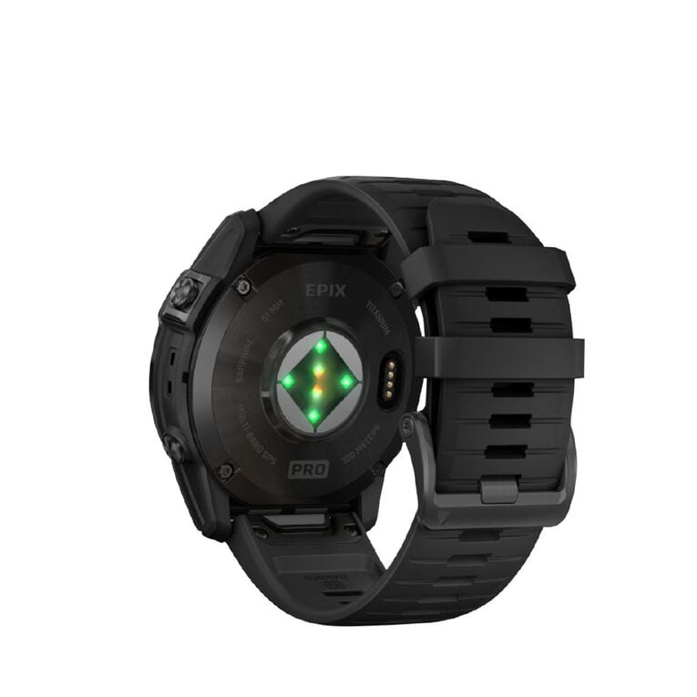 Garmin epix Pro (Gen 2) - Sapphire Edition, 51 mm, Carbon Gray DLC Titanium with Black Band