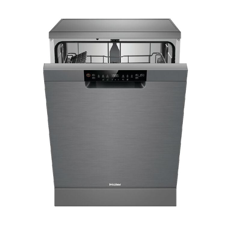 Haier 60cm 500 Series Freestanding Dishwasher - Satina