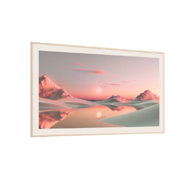 TCL NXTFRAME 55 Inch A300W QLED 4K Google Art TV with Flush Wall Mount Only 2024