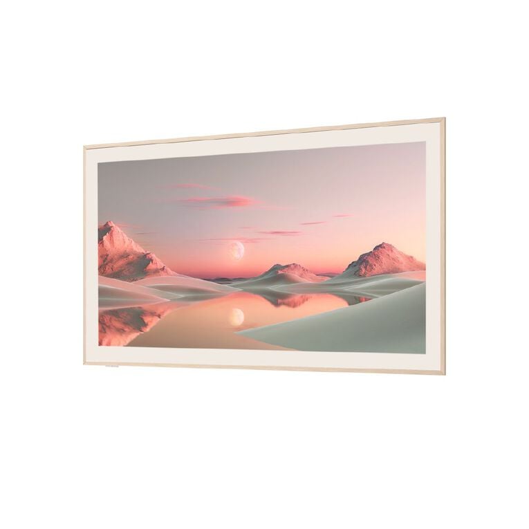 TCL NXTFRAME 55 Inch A300W QLED 4K Google Art TV with Flush Wall Mount Only 2024