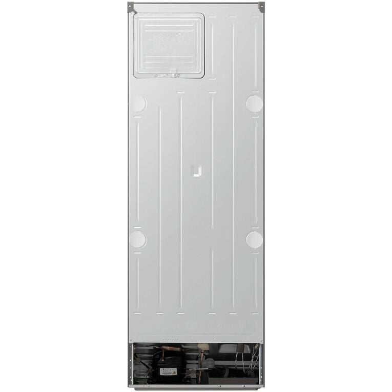 LG 335L Bottom Mount Fridge Freezer - Platinum Silver Finish