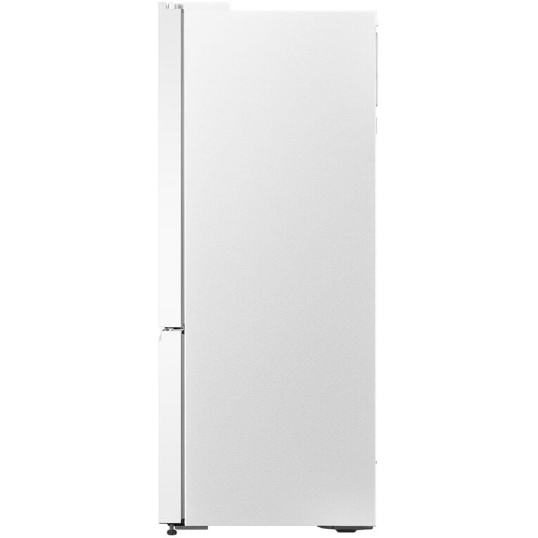LG 335L Bottom Mount Fridge Freezer - Matte White Finish