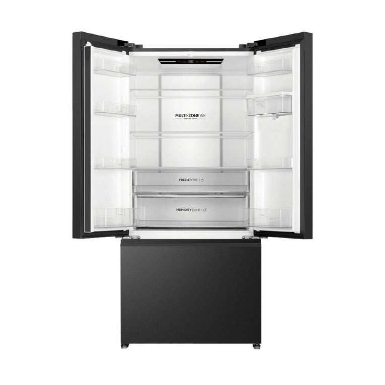 Haier 509L 500 Series French Door Refrigerator Non-plumbed water - Black