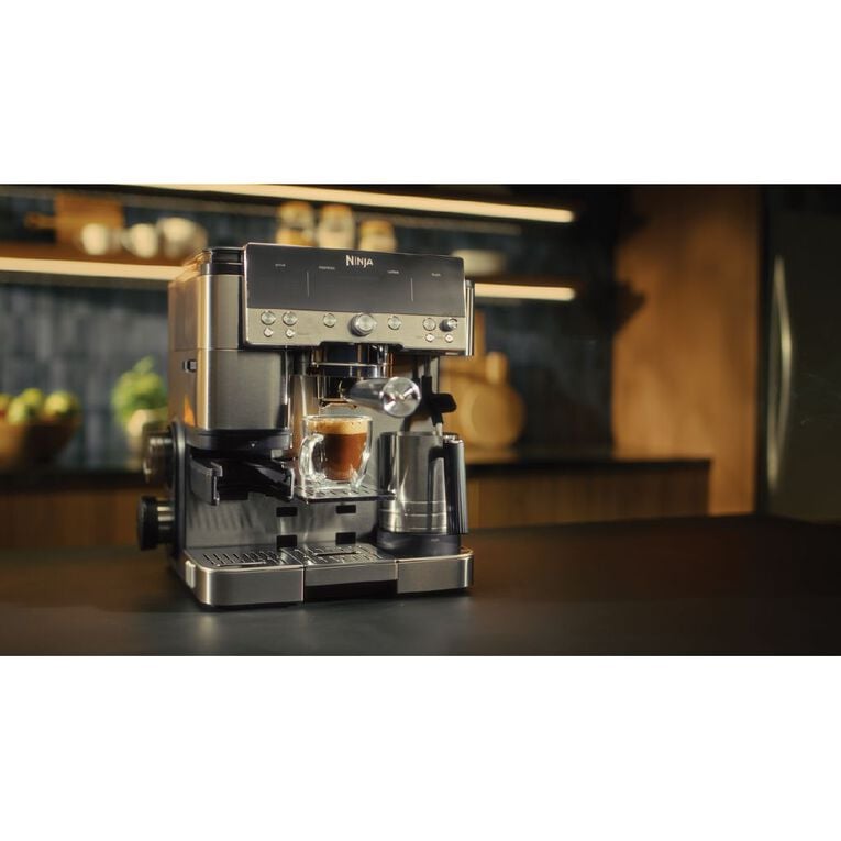 Ninja Luxe Cafe Premier Espresso Machine Stainless Steel