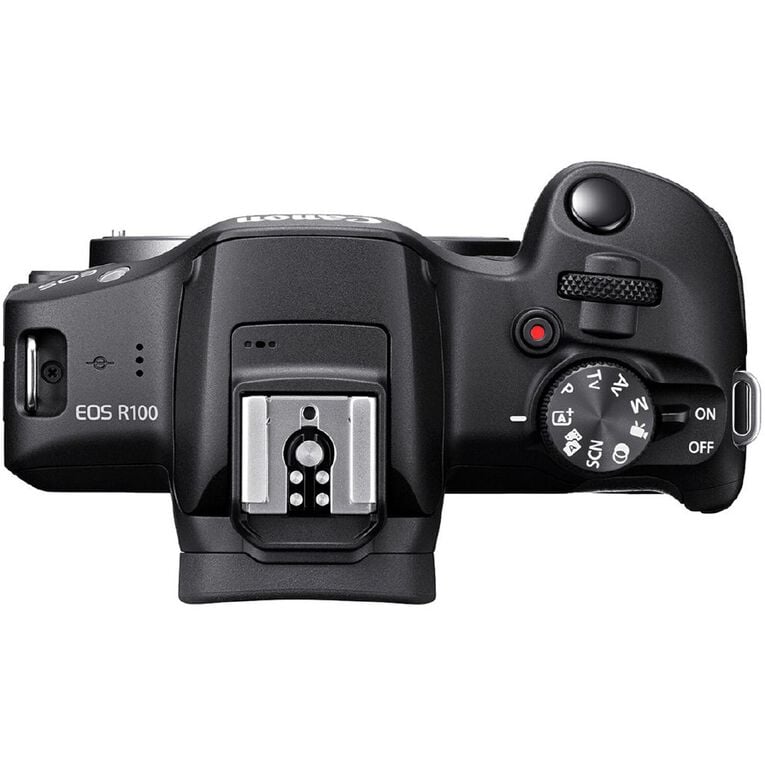 Canon EOS R100 Mirrorless Camera with RF-S 18-45mm Lens