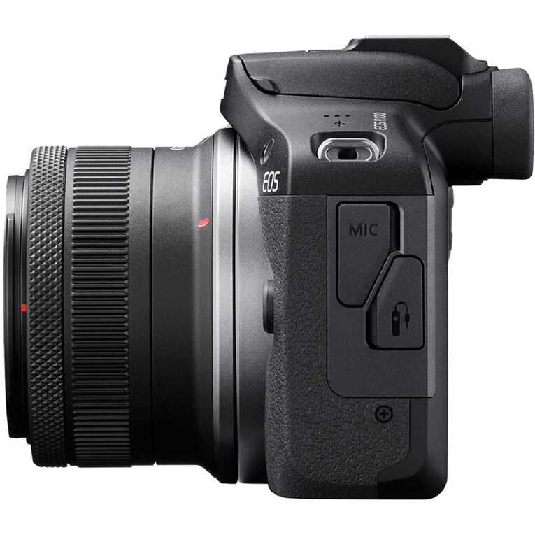 Canon EOS R100 Mirrorless Camera with RF-S 18-45mm Lens