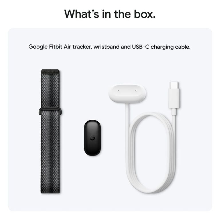 Google Fitbit Air - Obsidian