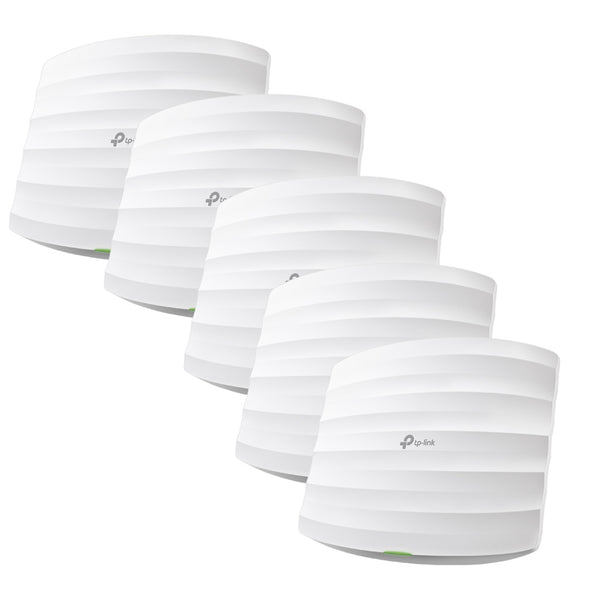 TP-Link Omada EAP245 MU-MIMO, Dual-Band AC1750 (450+1300Mbps) Wi-Fi Access Point - 5 Pack, 2 x Gigabit LAN, PoE+ 12.3W