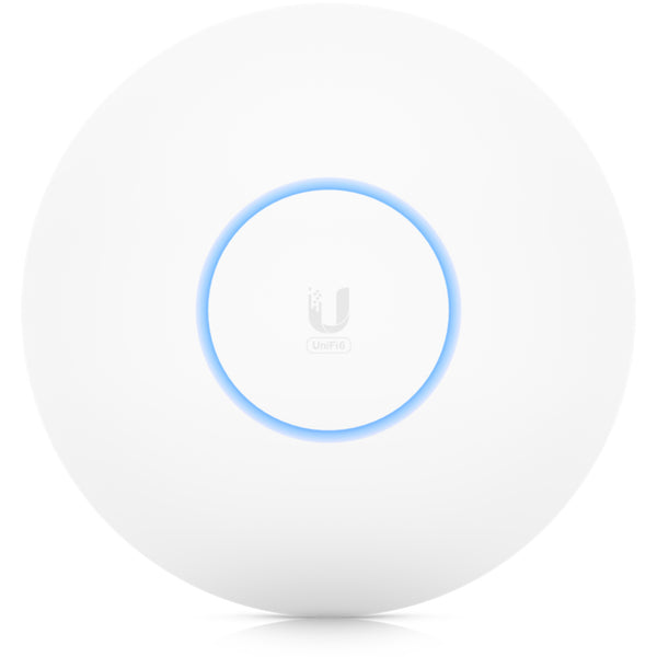 Ubiquiti UniFi U6-Pro Dual-Band AX5300 Semi-Outdoor Wi-Fi 6 Access Point, 1 x Gigabit LAN, 48V Passive PoE / 802.3at - 13W (PoE Adapter NOT Included)