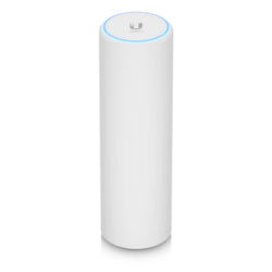 Ubiquiti UniFi U6-Mesh Dual-Band AX5300 Indoor/Outdoor Wi-Fi 6 Access Point, 1 x Gigabit LAN, 48V Passive PoE / 802.3af - 12W, (PoE Adapter Included) - Single Unit