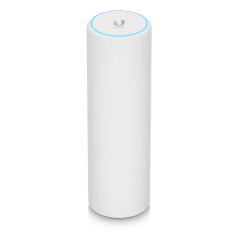 Ubiquiti UniFi U6-Mesh Dual-Band AX5300 Indoor/Outdoor Wi-Fi 6 Access Point, 1 x Gigabit LAN, 48V Passive PoE / 802.3af - 12W, (PoE Adapter Included) - Single Unit