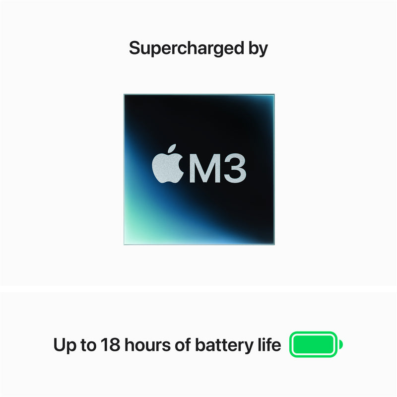 Apple MacBook Air 13" Laptop with M3 Chip - Midnight