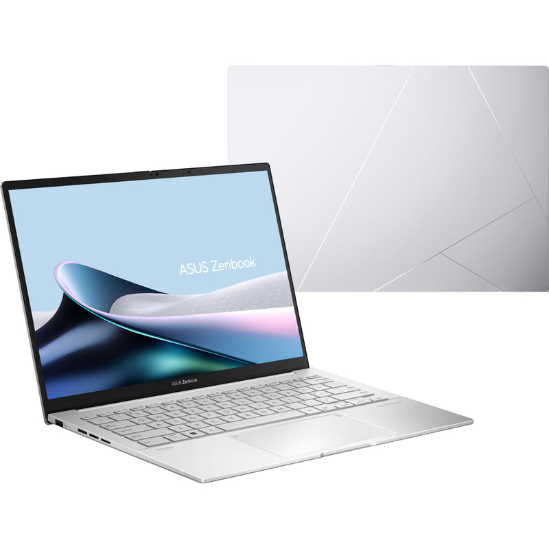 ASUS Zenbook 14 Flip OLED Laptop, 14-inch, Windows 11 Home, Intel Core i5-1340P Processor, 1TB SSD, 16GB RAM, Intel Iris Xe Graphics, Foggy Silver, UP3404VA-KN068W