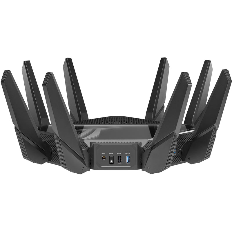 ASUS ROG Rapture GT-AXE16000 Quad-Band WiFi 6E 10G HyperFibre Gaming Router