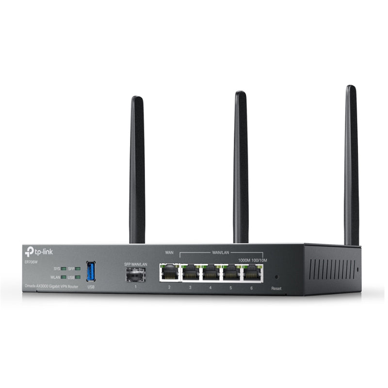 TP-Link Omada ER706W (AX3000) Gigabit Multi-WAN VPN Router