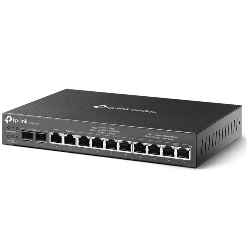 TP-Link Omada ER7212PC 3-in-1 Gigabit Multi-WAN VPN Router